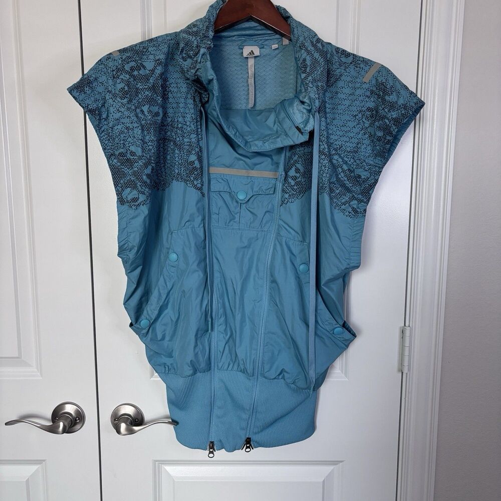 Adidas by Stella McCartney Women's Vest Size L Full Zip Pockets